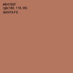 #B4765F - Santa Fe Color Image